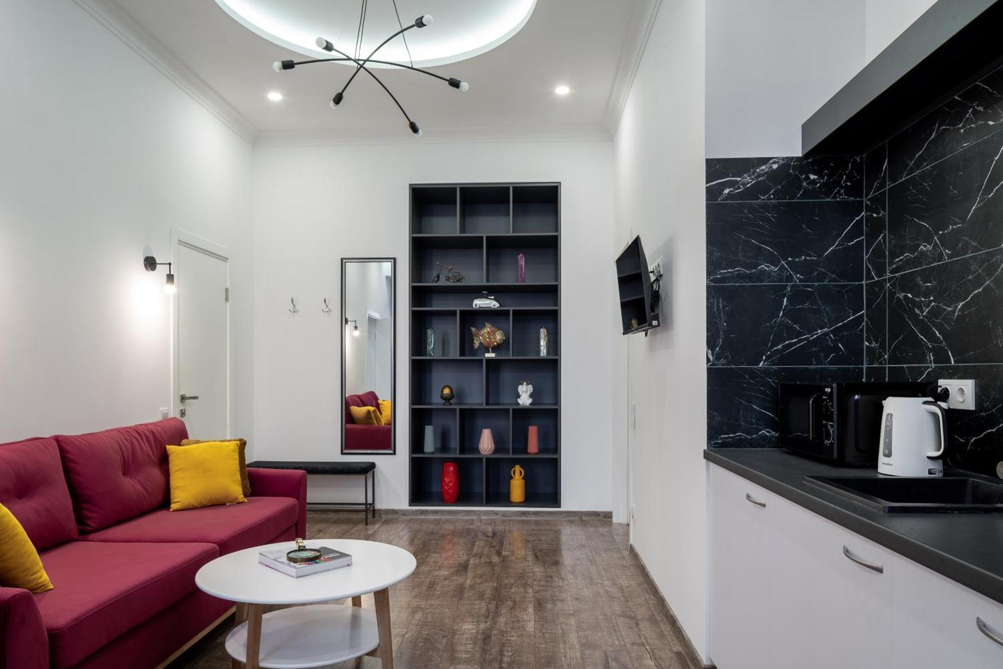 Yaroslav Val Lux Apartments 키예프 외부 사진